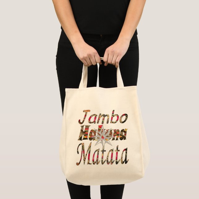 Stilren senaste naturliga Hakuna Matata Tygkasse (Framsida (produkt))
