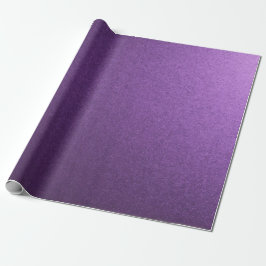 Stilrent Enkel Metallisk Inspirerad Lila Presentpapper