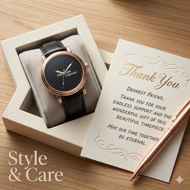 Stilrent Vän För Evigt Ur Design Armbandsur (Stylish Friends Forever Watch Design)