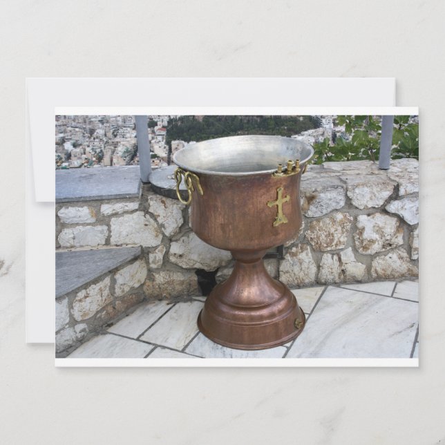 Stilsort som används i dopinbjudan inbjudningar (Framsida)