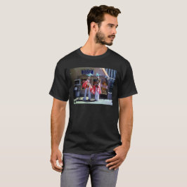 Stilt Dancers manar svart T-shirt