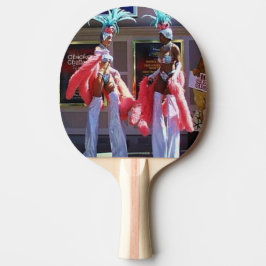 Stilt Dancers Ping Pong Paddle Pingisracket