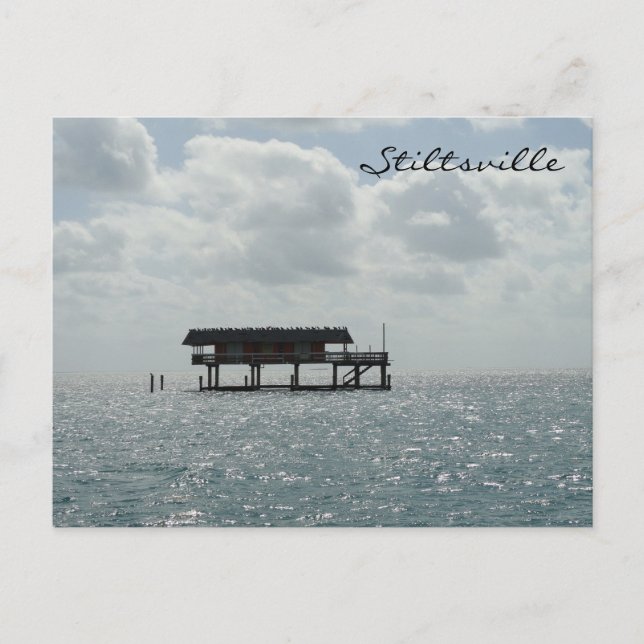 Stiltsville Postcard Vykort (Framsida)