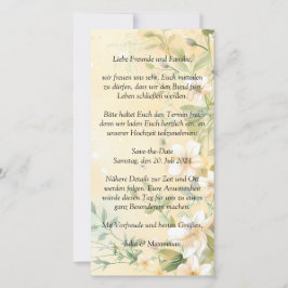 Stilvolle Hochzeit i Pastell Spara Datumet