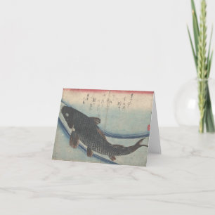 Stim av fiskar: Koi - notecard Kort