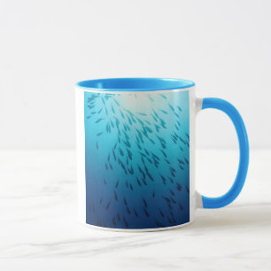 Stim av fiskar mugg