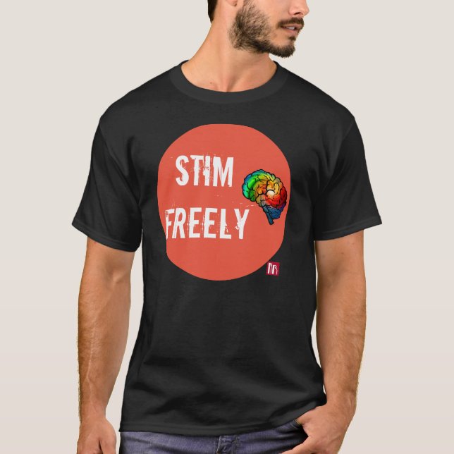 Stim fritt Autistic Stim prideskjorta T Shirt (Framsida)