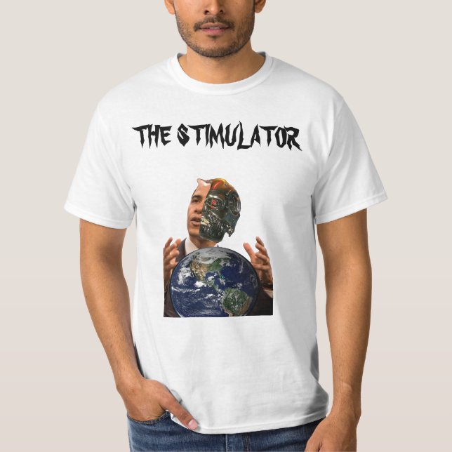 STIMULATOREN - värld T-shirt (Framsida)