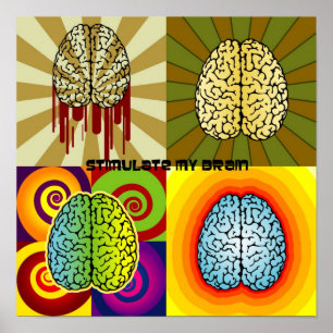 Stimulera min hjärna poster
