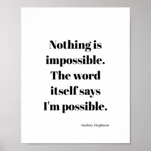 Stimulerande motiveringscitat poster