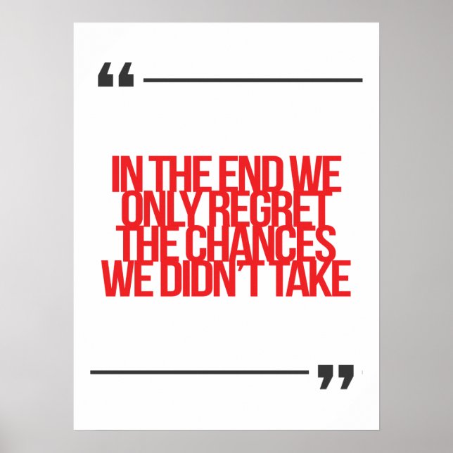 Stimulerande och motiverande citat poster (Framsidan)