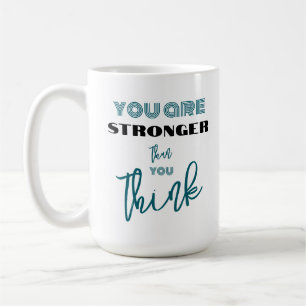 Stimulerande uppmuntran kaffemugg