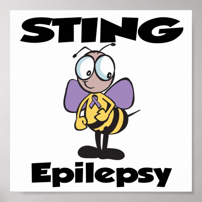 STING Epilepsi Poster (Framsidan)