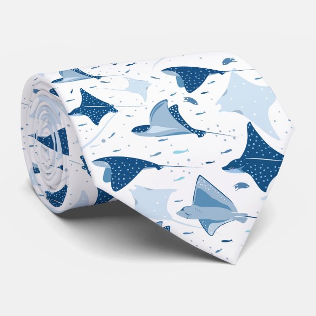 Sting ray manta ray fish pattern slips (Rullad)