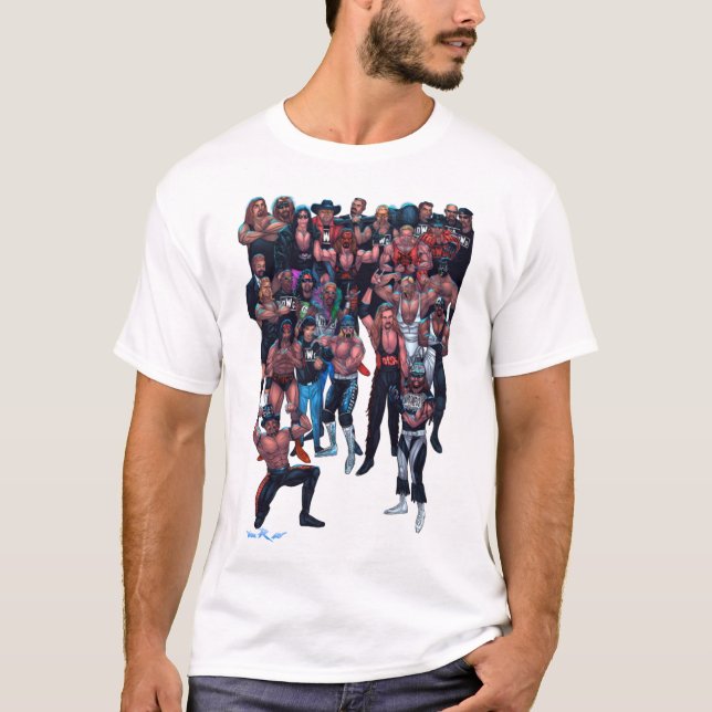 Sting T-ShirtNow pro wrestling faction Sting Pac A T Shirt (Framsida)