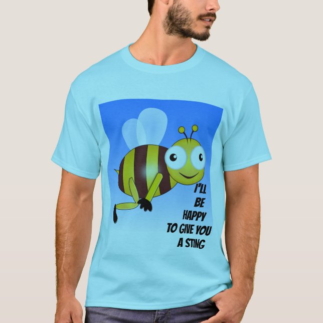 Stinger Alert T Shirt (Framsida)