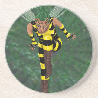 Stinger Round Underlägg Sandsten