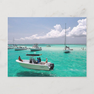 Stingray City Grand Cayman Islands vykort