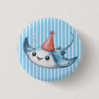 Stingray-Födelsedagsfest Knapp