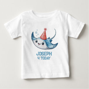 Stingray Födelsedagsfest Tack T Shirt