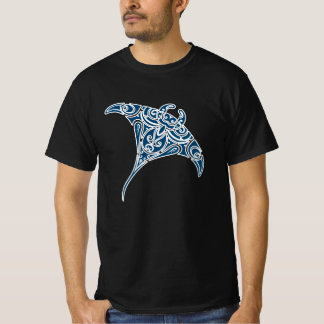 Stingray maori tattoo t shirt