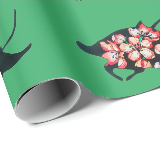 stingray presentpapper (Rullad Hörn)