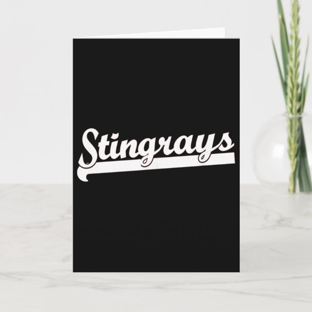 Stingrays Simning Sketll Fotboll T-ll Fotll Lag  Kort (Framsida)