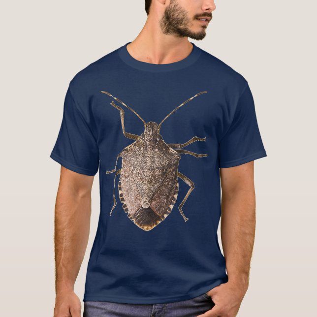 Stink Kryp Entomology Insekter Funny T-Shirt (Framsida)