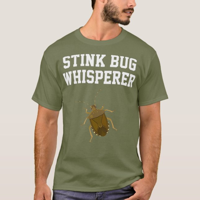 Stink kryp Entomology Stink kryp T Shirt (Framsida)