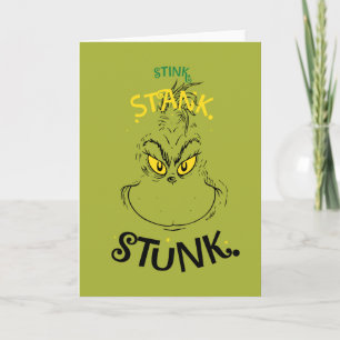Stink Stank Stunk Herr Grinch Citat Kort