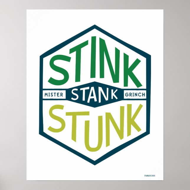 Stink Stank Stunk-märke Poster (Framsidan)