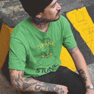 Stink Stank Stunk Mister Grinch Quote T Shirt