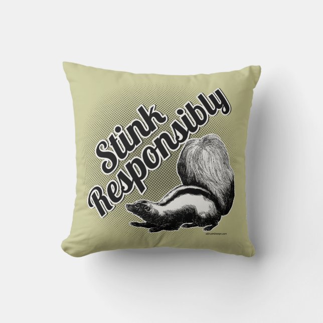 Stinka Ansvarsfullt Kudde (Framsida)