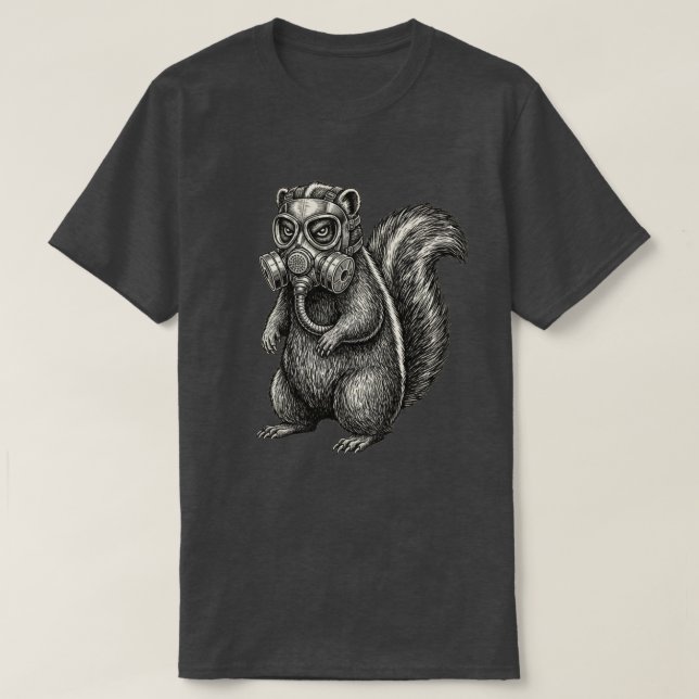 Stinkande Skunk T Shirt (Design framsida)