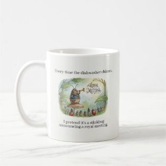 Stinkbuggar presentar Roliga Brun Marmorering Stin Kaffemugg