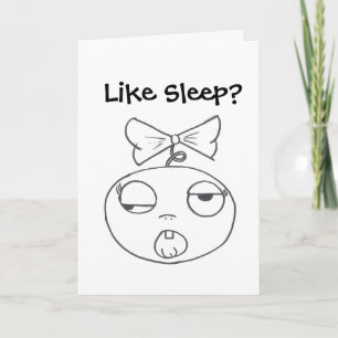 Stinkeye nyfödd bebiskort kort