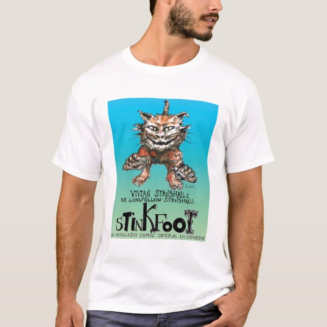 Stinkfoot_tshirt T-shirt (Framsida)