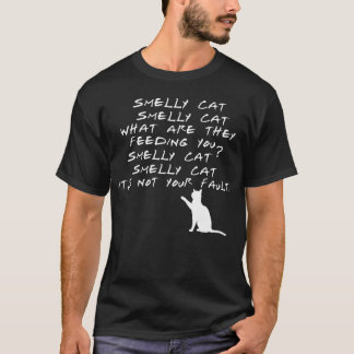Stinkiga kattvänner familje t shirt