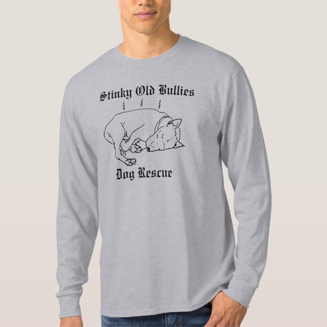 Stinky gammala översittare tee shirt (Framsida)