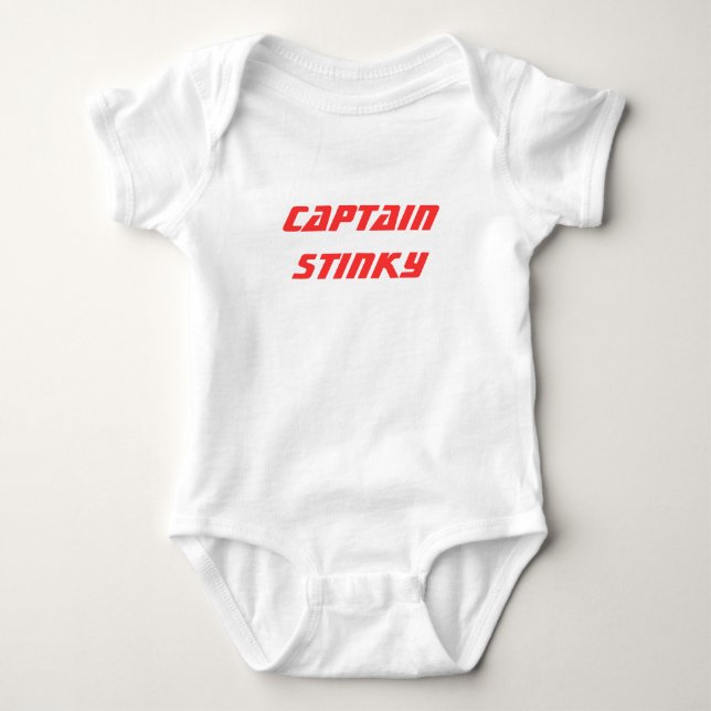 Stinky kapten t-shirt (Framsida)
