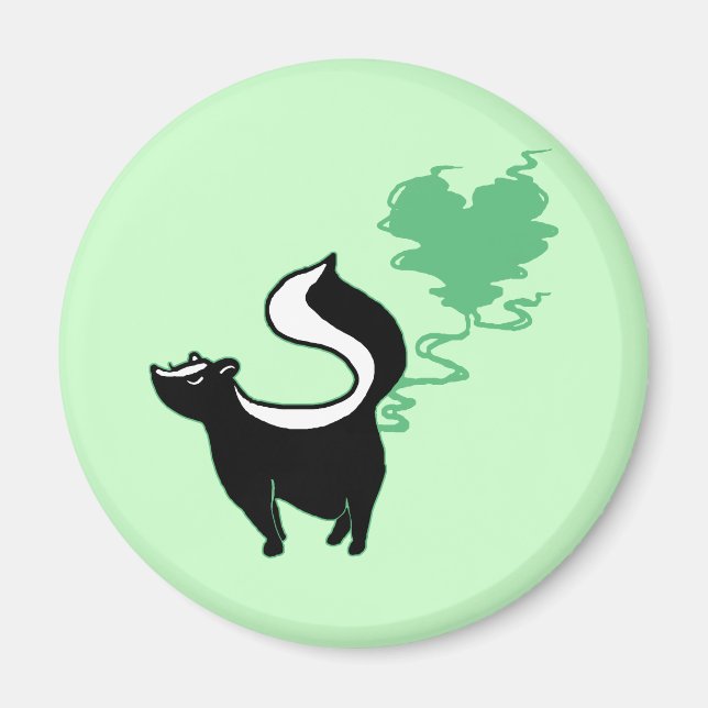 Stinky Kärlek Skunk Magnet (Framsidan)