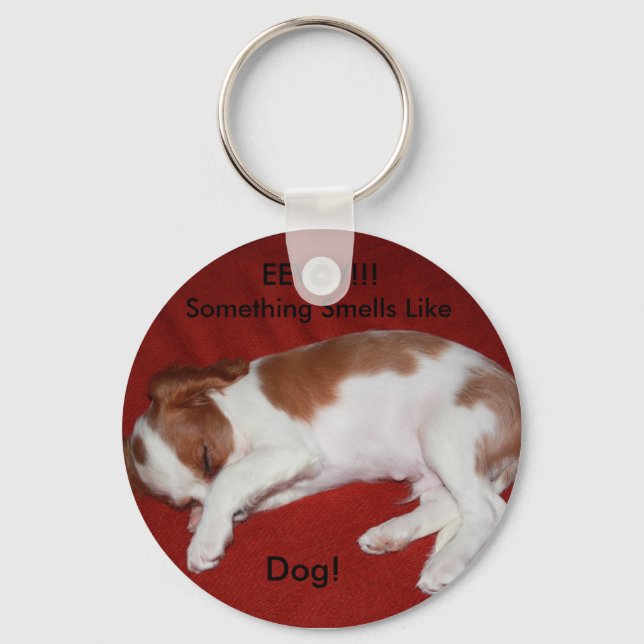 Stinnky Hund Keychain Nyckelring (Framsida)