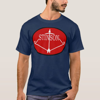 Stinson Aircraft Company Logotyp T Shirt