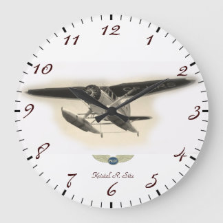 Stinson pilot- Bush Stor Klocka