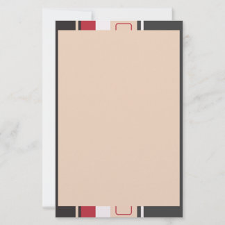 Stipes fet retro stil brevpapper
