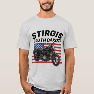 STIRGIS SD BIKER MOTORCYCLIST T-SHIRTS