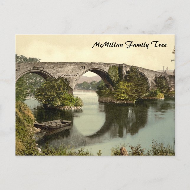 Stirling Bridge, Stirling, Skottland Vykort (Framsida)
