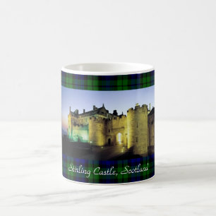Stirling Castle Illuminated Tartan Gräns Kaffemugg