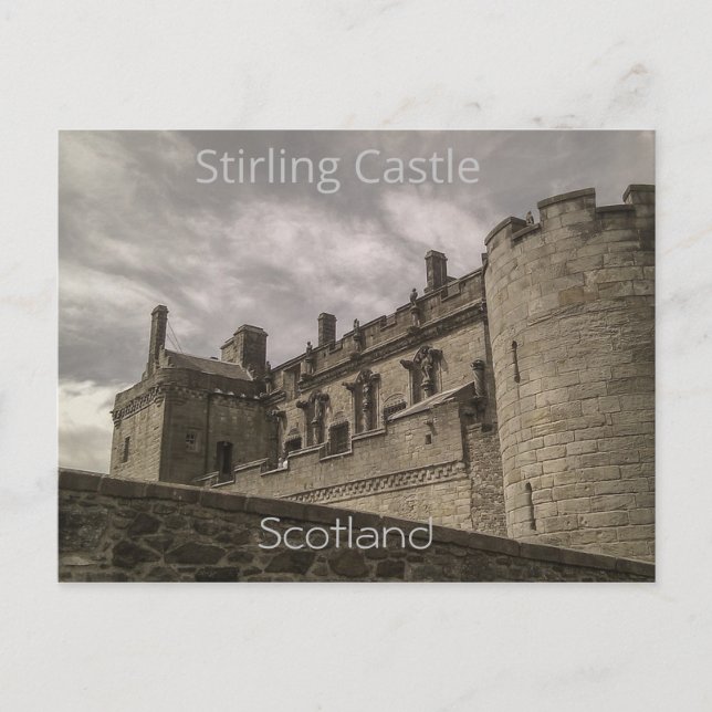 Stirling Castle Scotland Vykort (Framsida)