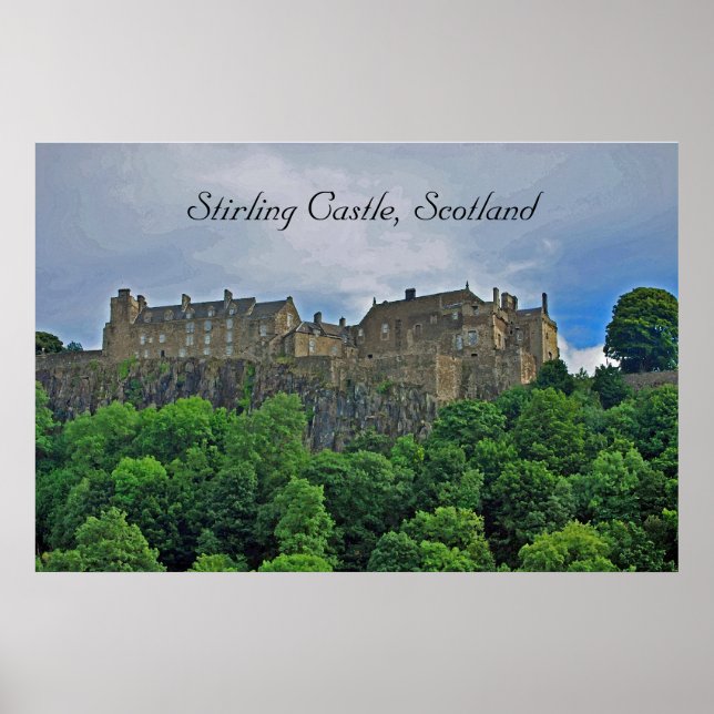 Stirling Castle, Skottland Poster (Framsidan)